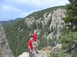 On top of Lover's Leap